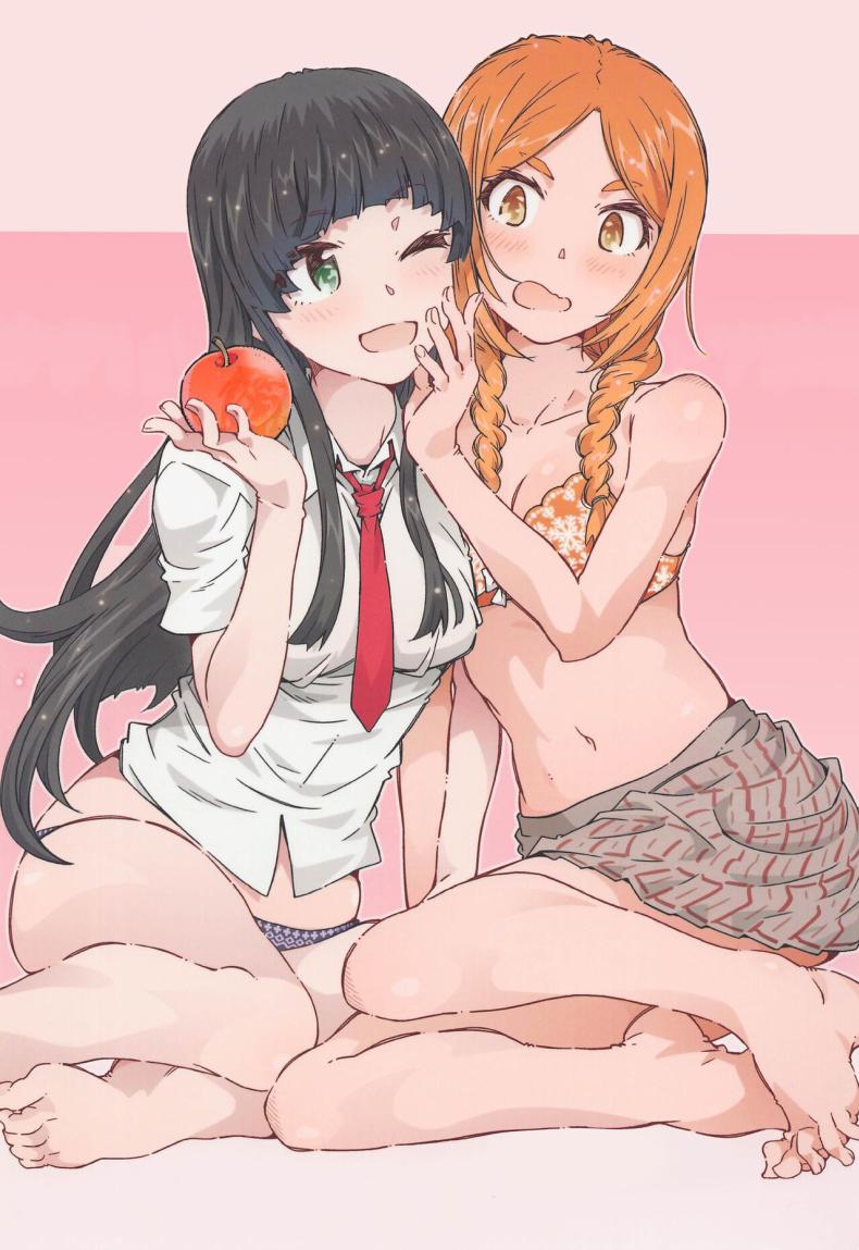 มีแฟนสองคนก็ไม่เลวเลยนะว่าไหม (COMIC1☆20) [RPG COMPANY 2 (Toumi Haruka)] Kusatta Ringo ja Arimasen (Flying Witch)