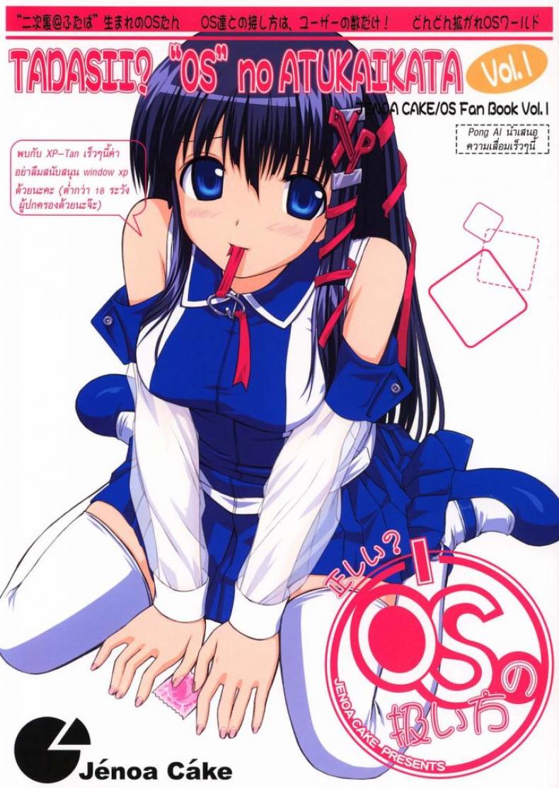 วินโด้วฉันโดนแฮก [Jenoa Cake (TakayaKi)] Tadashii? OS no Atsukaikata [Windows XP Girl]
