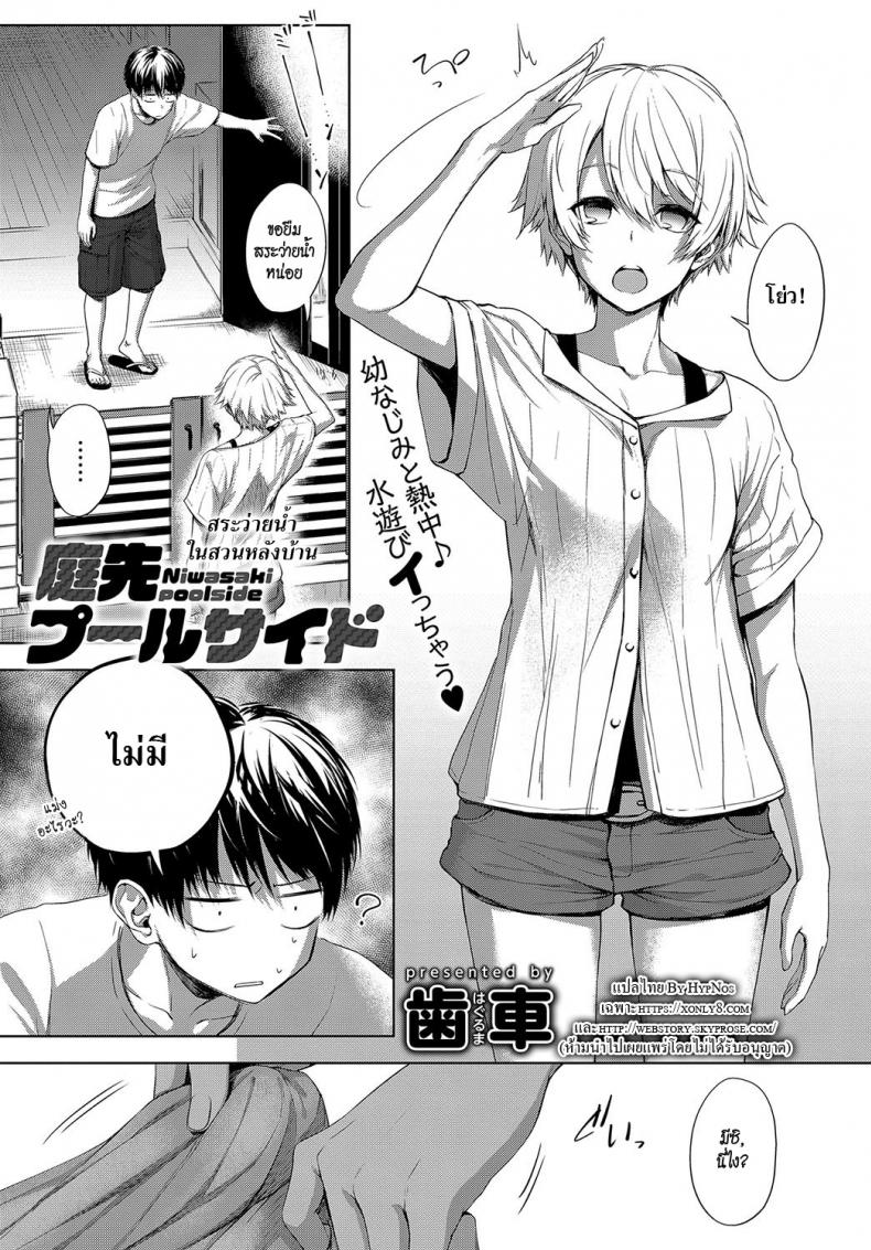 สระว่ายน้ำหลังบ้าน [Haguruma] Niwasaki Poolside
