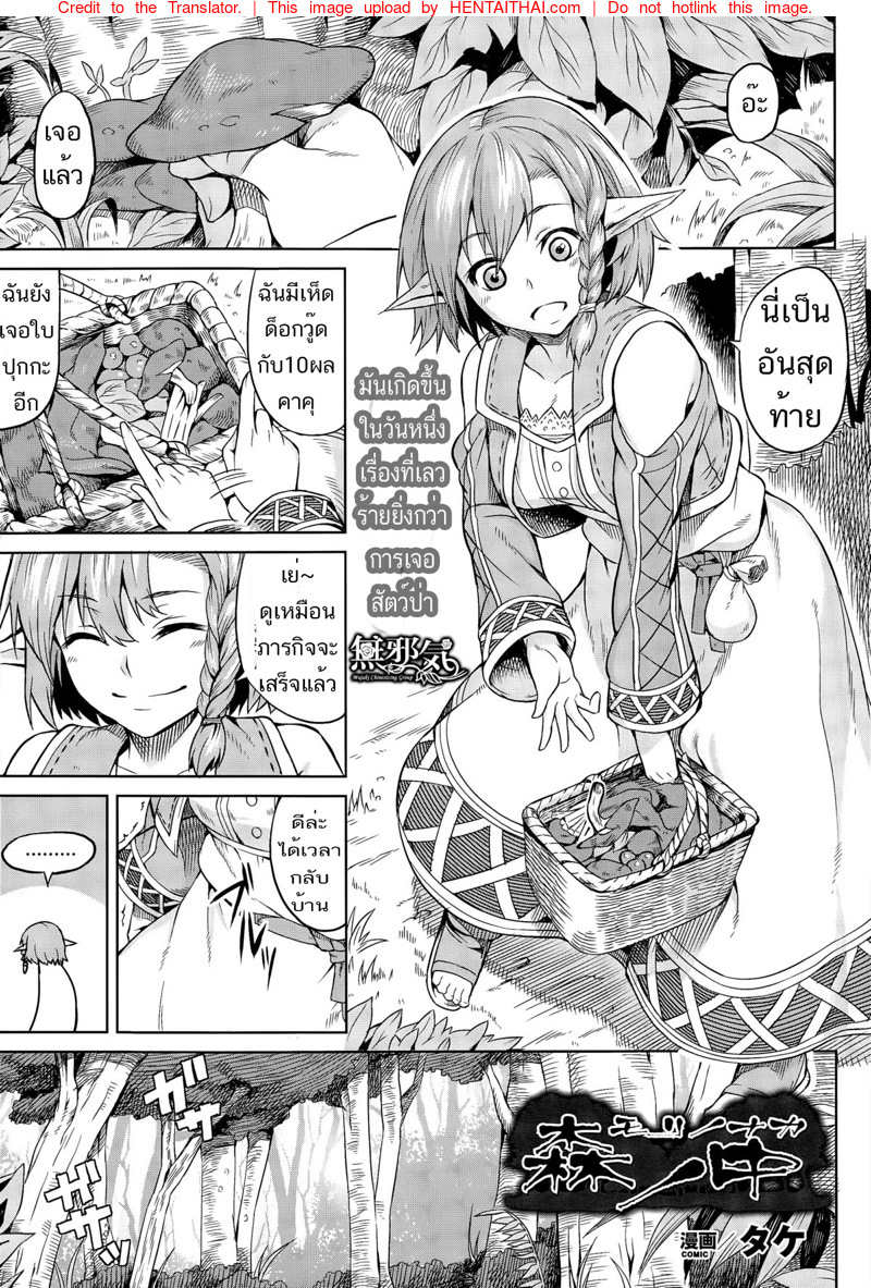เอลฟ์สาวโดนในป่า