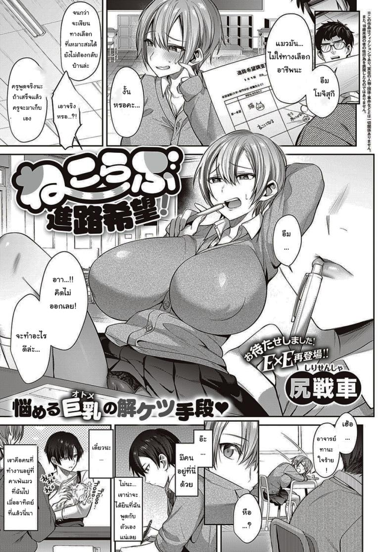 แมวของฉันน่ารักนะ [Shirisensha] Neko Love Shinro Kibo!