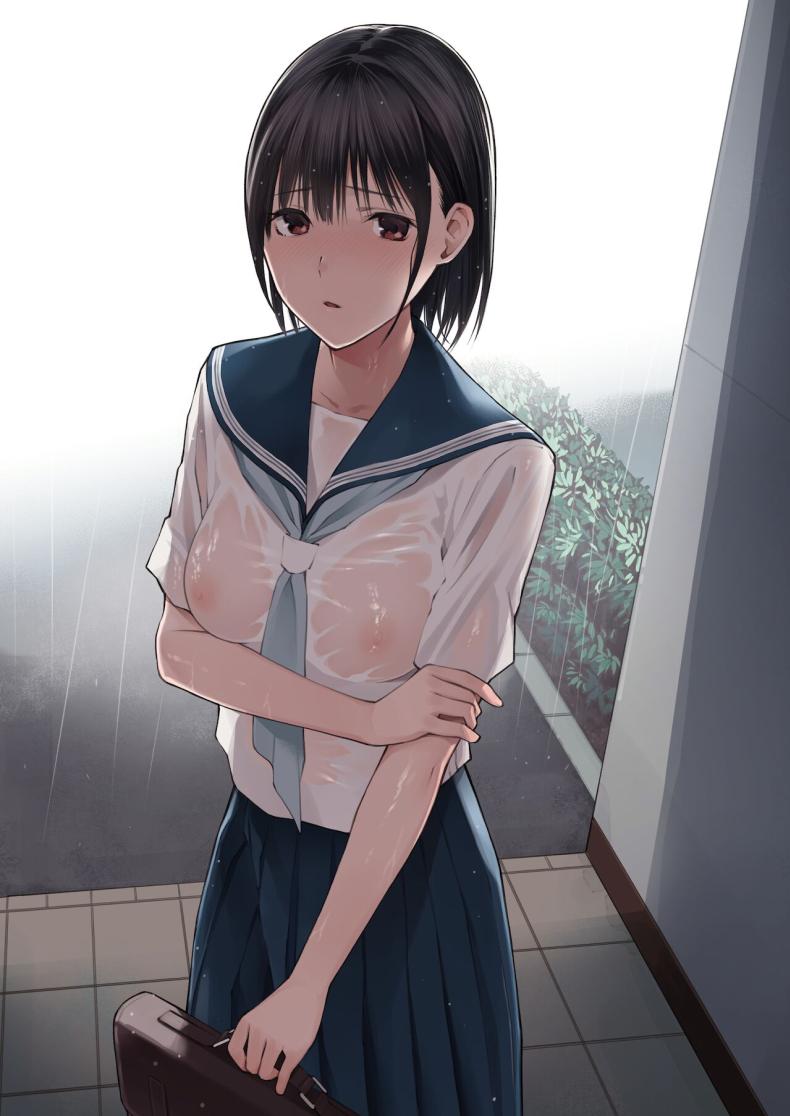 ในวันที่ฝนตก [Team☆Lucky] Ame no Hi wa, Honnori Chikubi